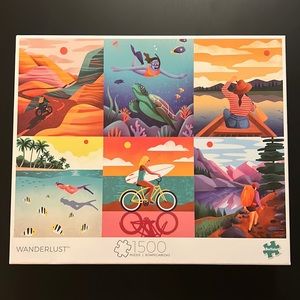 Buffalo 1500 Piece Puzzle Wanderlust